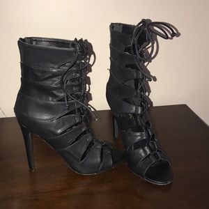 LILIANA lace up heels